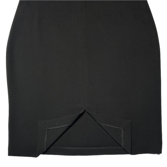 DOLCE & GABBANA | Black Scoop Neck Short Sleeve Knee-Length Dress IT 42/US 10 - Picture 7 of 16